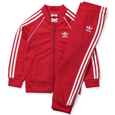 adidas trainingsanzug rot samt|Rote Trainingsanzüge .